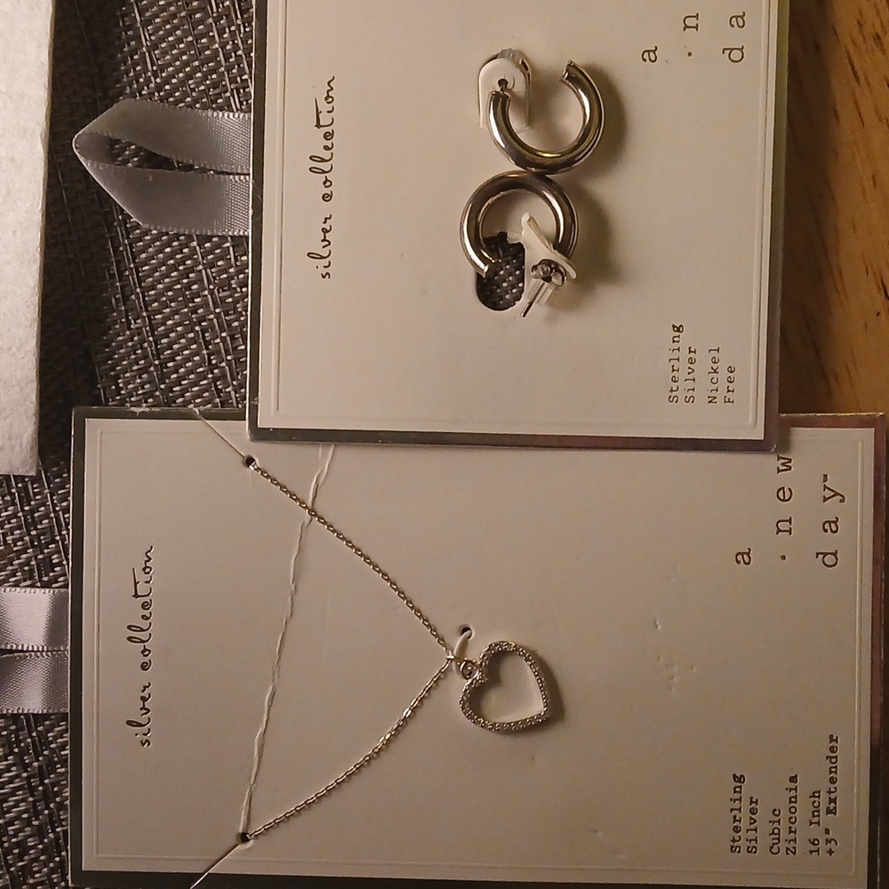 Sterling silver set